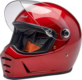 Biltwell Lane Splitter Helmet, Metallic Cherry Red Helmets Biltwell