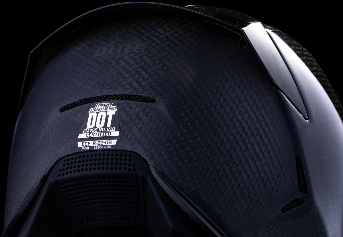 Airframe Pro Carbon 4Tress™, Black Full Face Helmet Icon