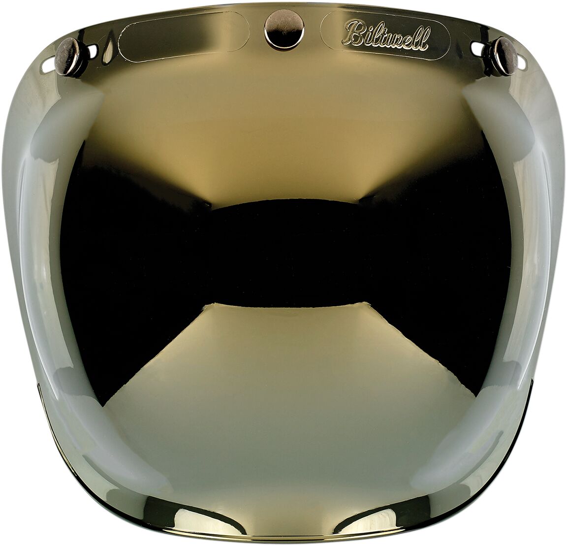Bubble Shield Anti-Fog, Gold Mirror Helmet Visor Biltwell Inc.