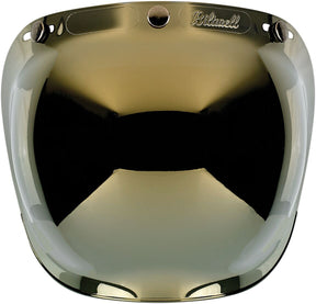 Bubble Shield Anti-Fog, Gold Mirror Helmet Visor Biltwell Inc.