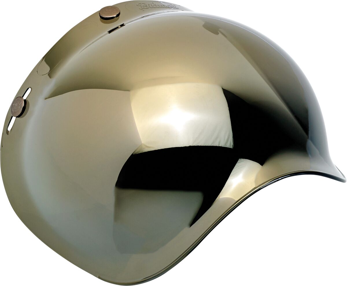Bubble Shield Anti-Fog, Gold Mirror Helmet Visor Biltwell Inc.