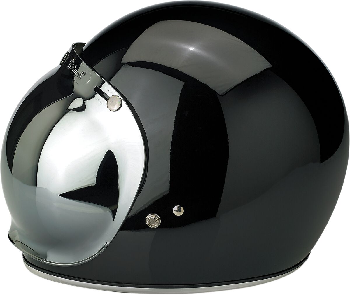 Bubble Shield Anti-Fog, Chrome Mirror Helmet Visor Biltwell Inc.