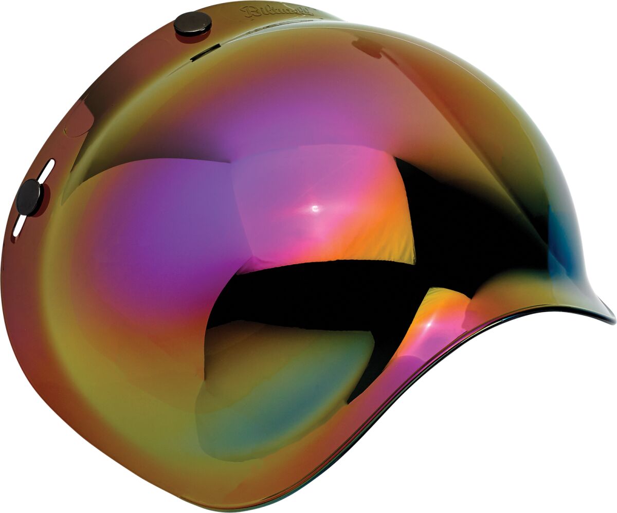 Bubble Shield Anti-Fog, Rainbow Mirror Helmet Visor Biltwell Inc.