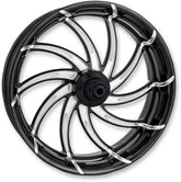 Performance Machine (Pm) Front Wheel Supra 21" X 3.5" One Piece Aluminum Platinum Cut Front Wheel Performance Machine