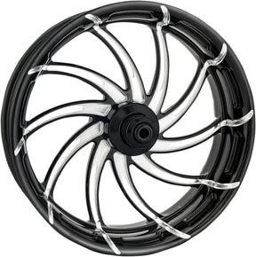 Performance Machine (Pm) Front Wheel Supra 21" X 3.5" One Piece Aluminum Platinum Cut Front Wheel Performance Machine