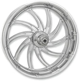 Performance Machine (Pm) Front Wheel Supra 21" X 3.5" One Piece Aluminum Chrome Front Wheel Performance Machine