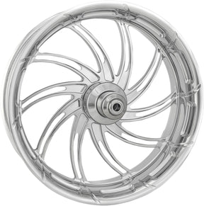 Performance Machine (Pm) Front Wheel Supra 21" X 3.5" One Piece Aluminum Chrome Front Wheel Performance Machine