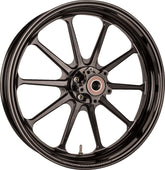 Track Pro Front Wheels - Dual Disc/without ABS, Black - 17" X 3.5" Wheels Slyfox Performance Default Title