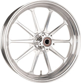 Slyfox Track Pro Front Wheels - Dual Disc/without ABS, Machined - 17" X 3.5" Front Wheel Slyfox