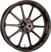 Slyfox Track Pro Front Wheels - Dual Disc/with ABS, Black - 19" X 3" Front Wheel Slyfox