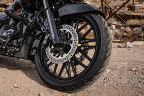 Performance Machine (Pm) Wheel Nivis Front Dual Disc/Without Abs Black Ops 21x3.5 Front Wheel Performance Machine