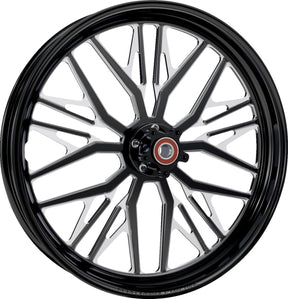 Performance Machine (Pm) Wheel Nivis Front Dual Disc/With Abs Contrast Cut Platinum 21x3.5 Front Wheel Performance Machine