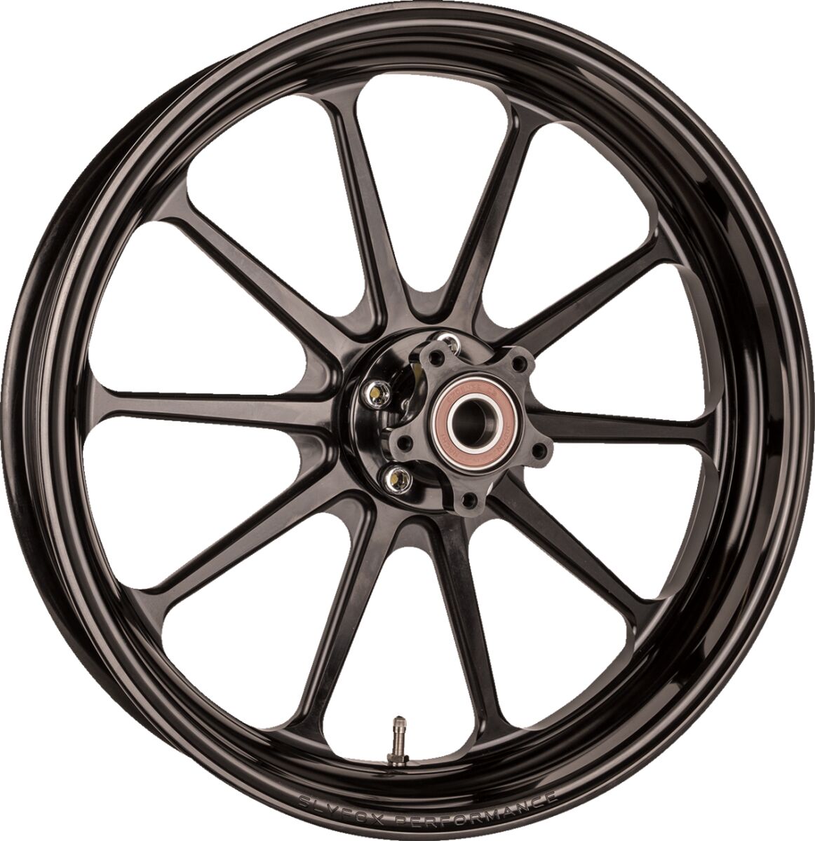 Slyfox Track Pro Wheel 10 Spoke, Black - 18" X 5.5" ABS - 08-22 Touring Rear Wheel Slyfox