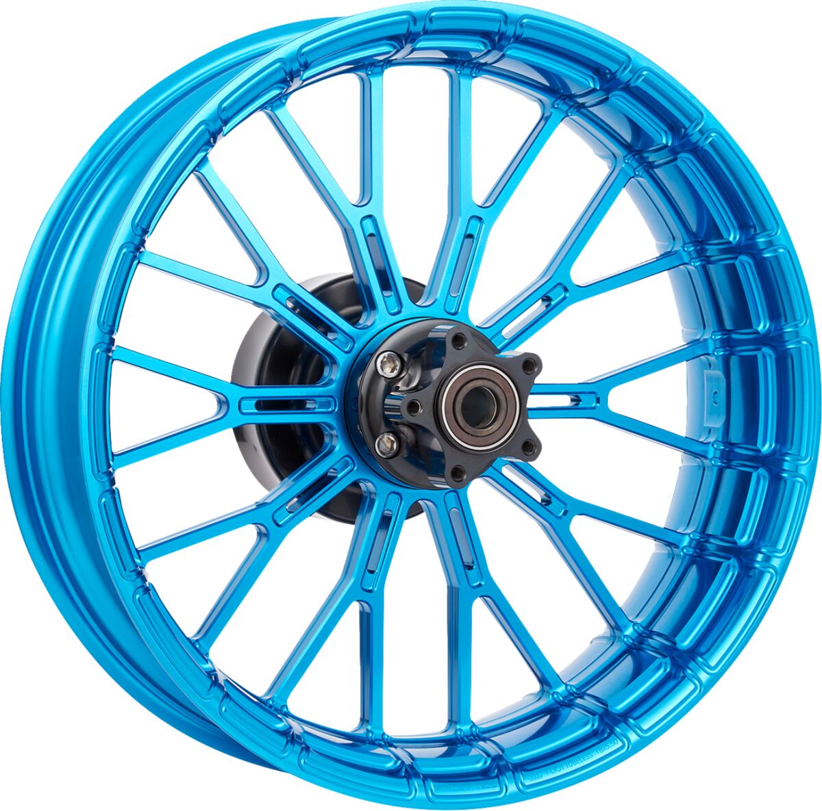 Arlen Ness Rim Y Spoke Blue 18 X5.5 Wheel Arlen Ness