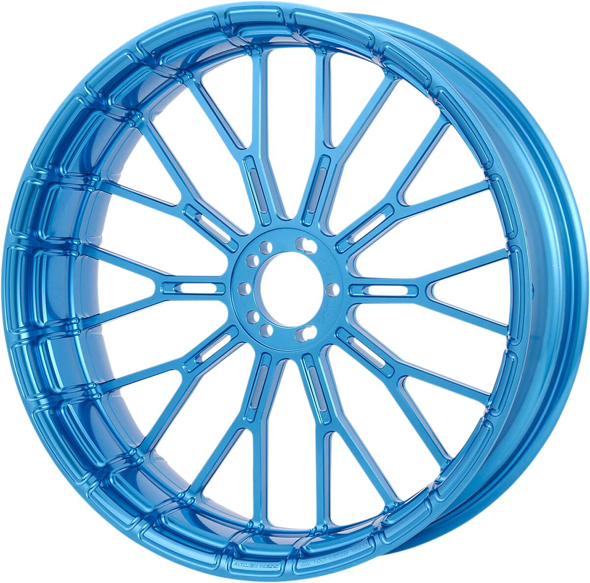 Arlen Ness Rim Y Spoke Blue 18 X5.5 Wheel Arlen Ness