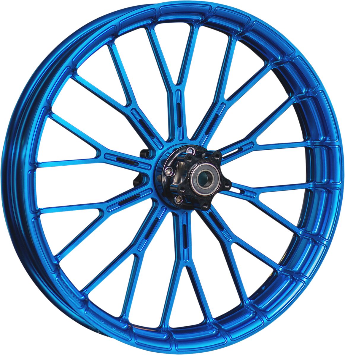 Arlen Ness Rim Y Spoke Blue 21 X3.5 Wheel Arlen Ness