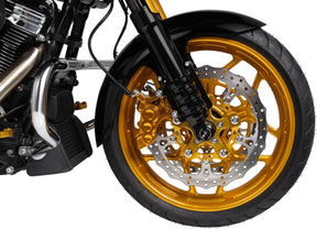 Speed 5 Forged Wheels, Gold - 19" x 3.25" (RIM ONLY) Wheels Arlen Ness