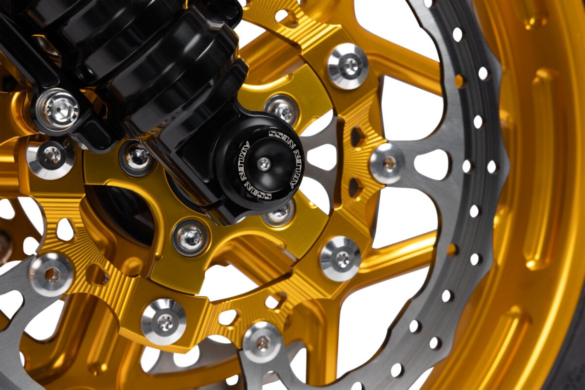 Speed 5 Forged Wheels, Gold - 19" x 3.25" (RIM ONLY) Wheels Arlen Ness