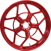 Speed 5 Forged Wheels, Red -21" x 3.25" (RIM ONLY) Wheels Arlen Ness Default Title