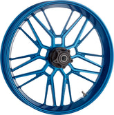 Arlen Ness Split Spoke Forged Wheels, Blue - 21" x 3.50" Wheel Arlen Ness