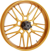 Split Spoke Forged Wheels, Gold - 21" x 3.50" Wheels Arlen Ness Default Title