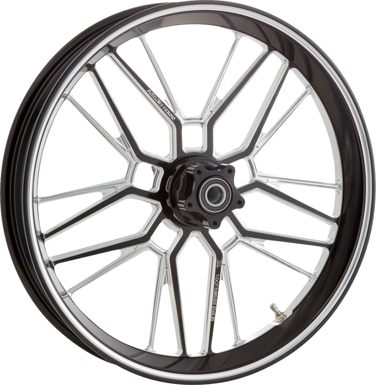 Split Spoke Forged Wheels, Contrast - 21" X 3.50" Wheels Arlen Ness Default Title