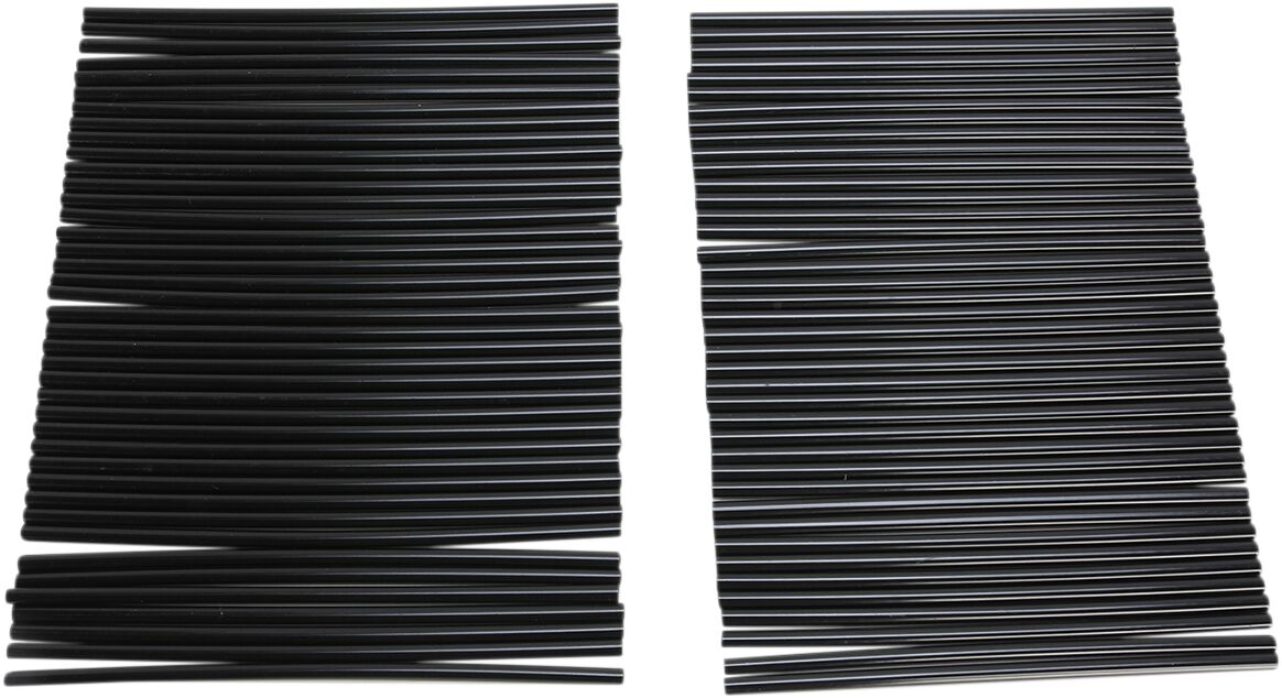 Emgo Spoke Covers Black 80 Pk Wheel Spokes & Nipples Emgo