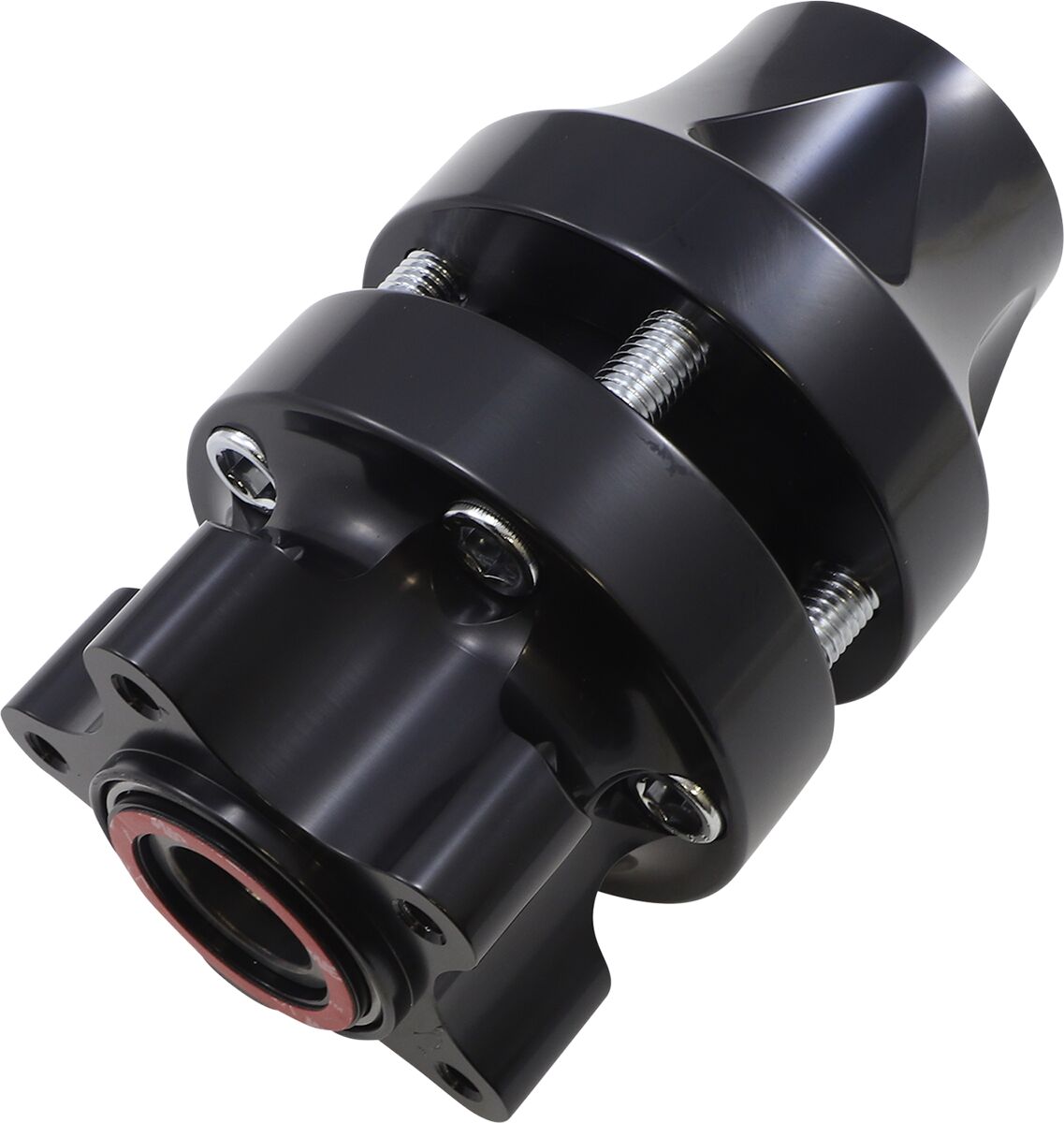 Wheel Hub Front Single Disc 08 Flt Without Abs Black Arlen Ness Default Title