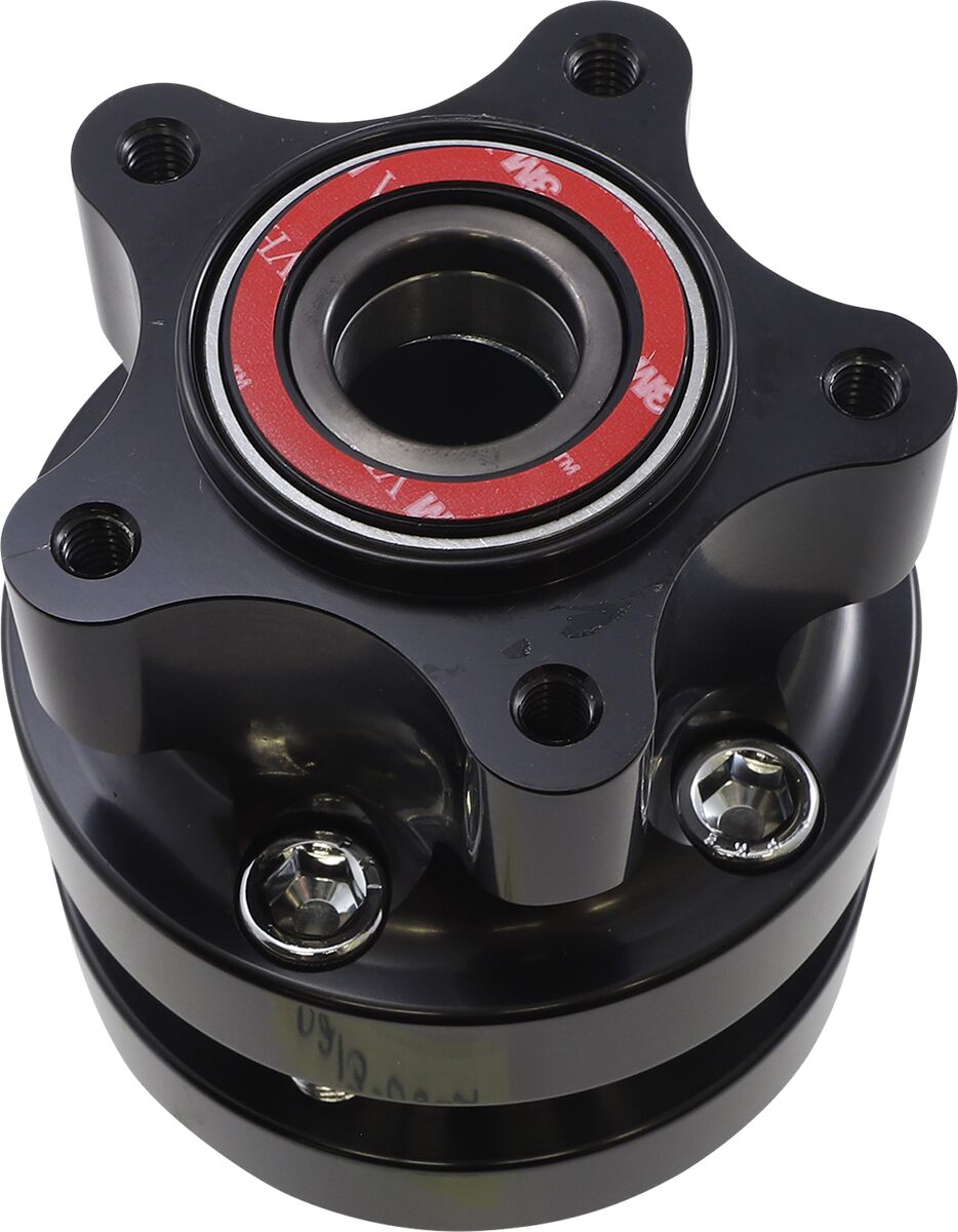 Wheel Hub Front Single Disc 08 Flt Without Abs Black Arlen Ness