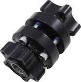Arlen Ness Cartridge Hub Kit for Front Wheels, Black - 00-07 Touring / Dual Disc Wheel Hubs Arlen Ness
