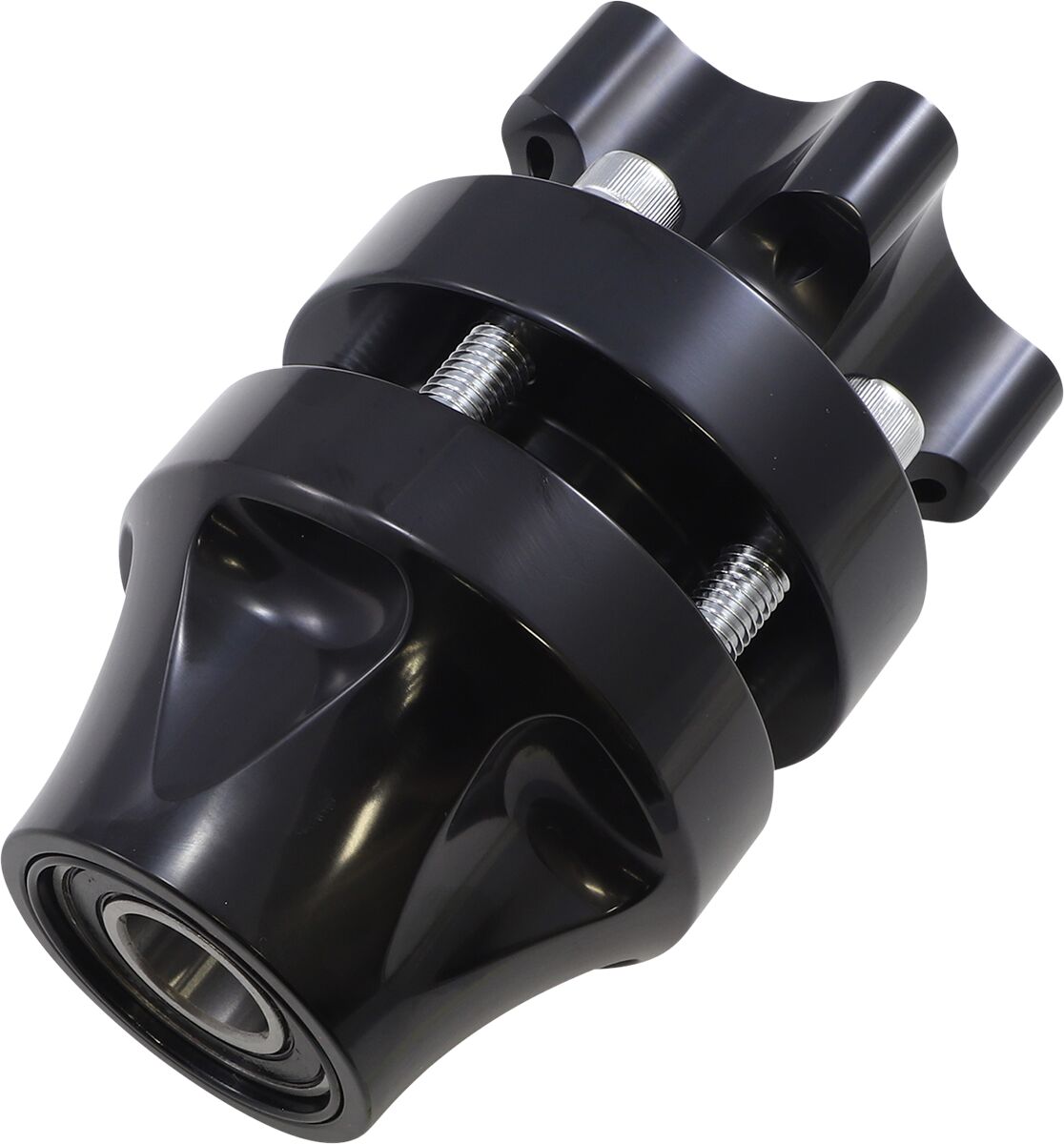 Arlen Ness Hub Ft Sngl 00 07 Flt Blk Wheel Hubs Arlen Ness