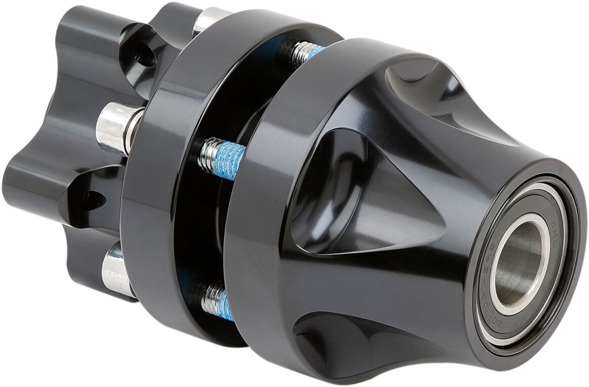 Wheel Hub Front Single Disc 08 Flst Black Arlen Ness Default Title
