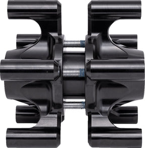 Spider Hub Kit for Front Wheels, Black - 08+ Touring / Dual Disc Wheel Hub Arlen Ness