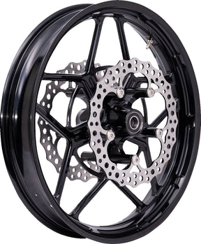 Spider Hub Kit for Front Wheels, Black - 08+ Touring / Dual Disc Wheel Hub Arlen Ness