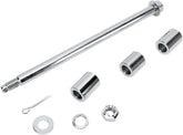 Drag Specialties Rear Axle Kit Chrome 13" Wheel Axles Drag Specialties