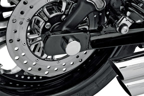 Drag Specialties Rear Axle Nut Cover Chrome Wheel Axles Drag Specialties