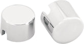Drag Specialties Rear Axle Nut Cover Chrome Wheel Axles Drag Specialties