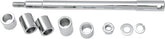 Drag Specialties Front Axle Kit Chrome Wheel Axles Drag Specialties