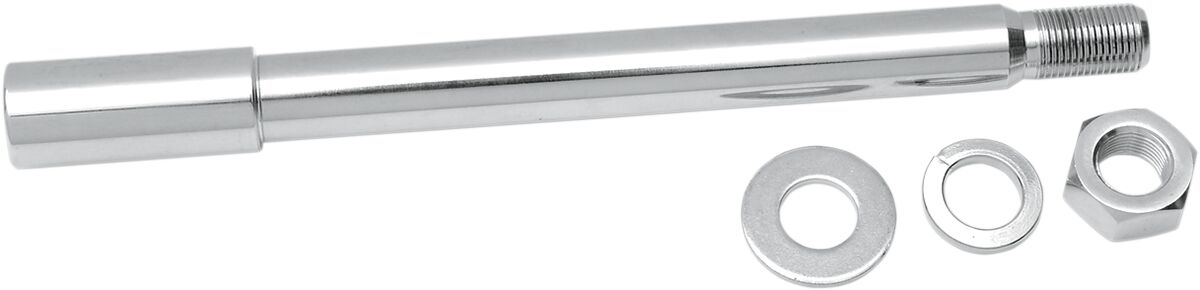 Drag Specialties Axle Frt Chr 84 87 N/Gld Wheel Axles Drag Specialties