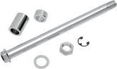 Drag Specialties Rear Axle Kit Chrome Wheel Axles Drag Specialties