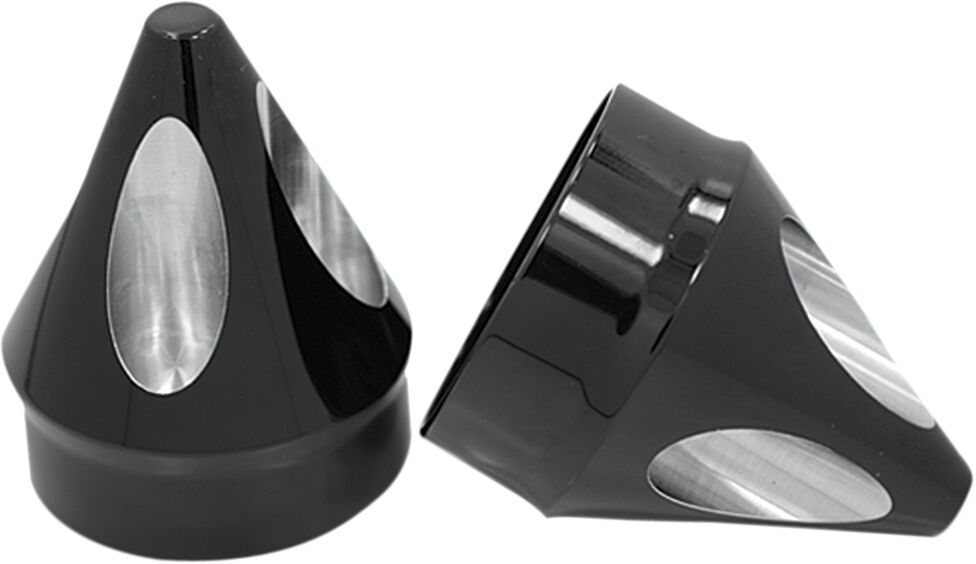 Avon Grips Axle Nut Cover Spike Black 1" Wheel Axles Avon Grips