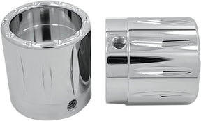 Avon Grips Axle Nut Cover Rival Chrome 1" Wheel Axles Avon Grips
