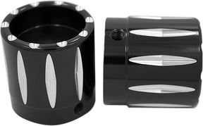 Avon Grips Axle Nut Cover Rival Black 1" Wheel Axles Avon Grips