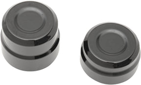 Drag Specialties Billet Cap Axle Black Rear Wheel Axles Drag Specialties