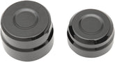 Drag Specialties Billet Cap Axle Chrome Rear Wheel Axles Drag Specialties