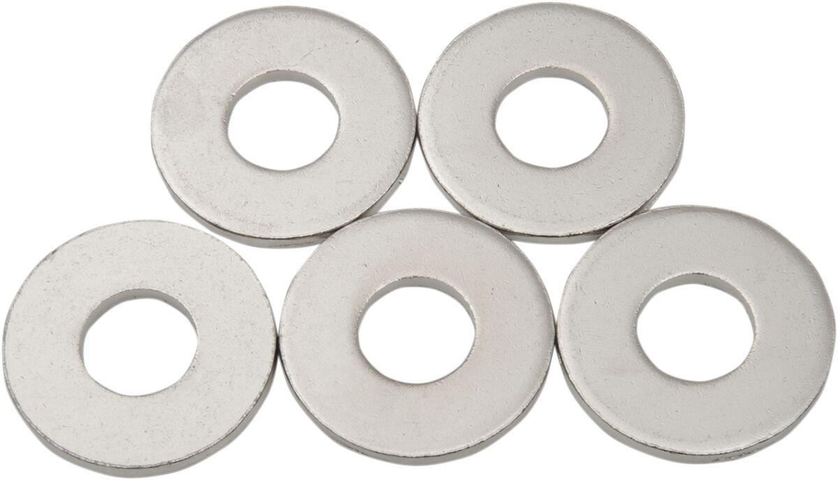 Drag Specialties Washer Axle 6655 Chr 5 Pk Wheel Axles Drag Specialties
