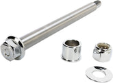 Drag Specialties Axle Kit Front Chrome 3/4" Wheel Axles Drag Specialties