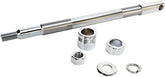 Drag Specialties Axle Kit Front Chrome 3/4" Wheel Axles Drag Specialties