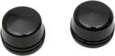 Drag Specialties Cover Axle Front Gloss Black Wheel Axles Drag Specialties