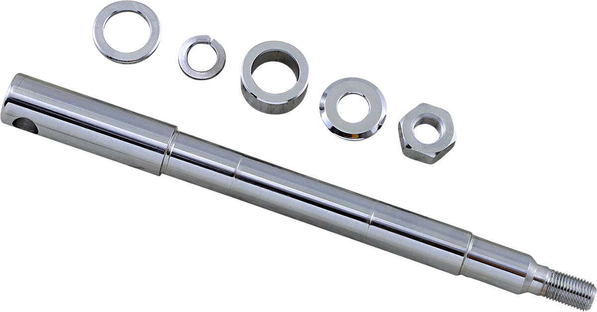 Drag Specialties Front Axle Kit Wheel Axles Drag Specialties